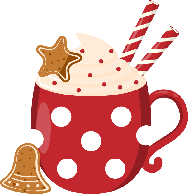 Cozy Cup Café Welcome Illustration